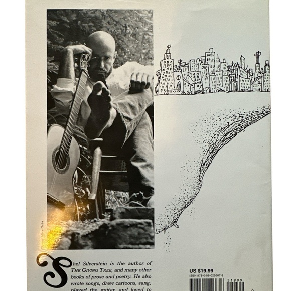 Where the Sidewalk Ends by Shel Silverstein - White Cover - Picture 3 of 4
